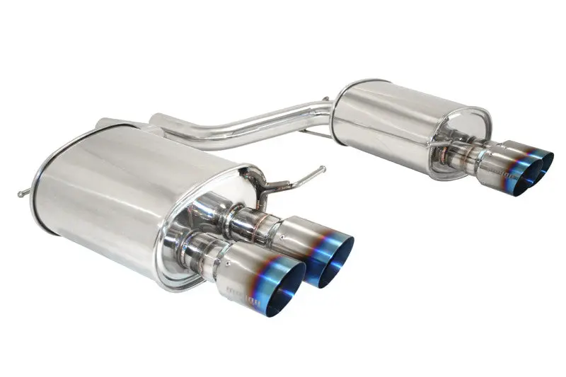 Megan Racing Bmw F10 2011-16 535I 528I Blue Tips Axle Back Exhaust 1