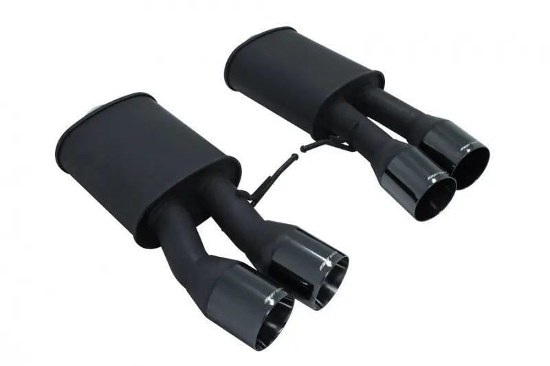 Megan Racing Bmw F13 M6 Coupe 2013+ Black Chrome Roll Tips Axle Back 1