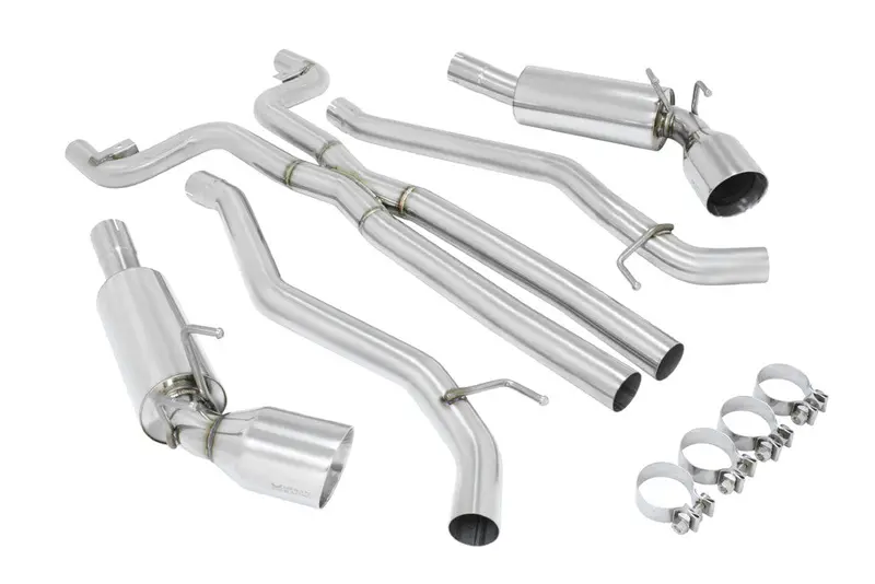 Megan Racing Chevy Camaro Ss 10-13 6.2L V8 Roll Tips Cat-Back Exhaust 1