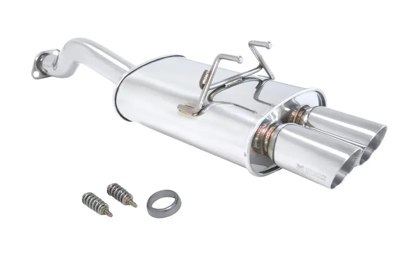 Megan Racing Civic 2012-2013 Lx Ex Ss Rolled Tips Cat Back Exhaust 1