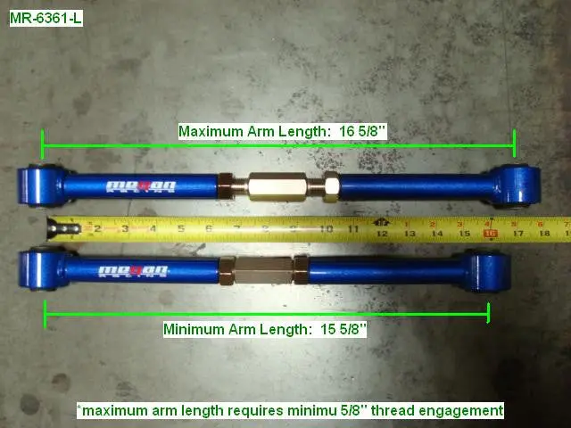 Megan Racing Honda Accord 90-97 Rear Lower-Rear Arms Suspension 2