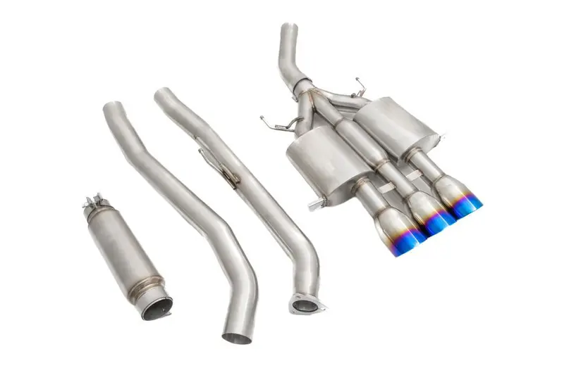 Megan Racing Honda Civic Type-R (Fk8) 2017+ Cat-Back Burnt Tips Exhaust Mr-Cbs-Hc17r-Bt 1