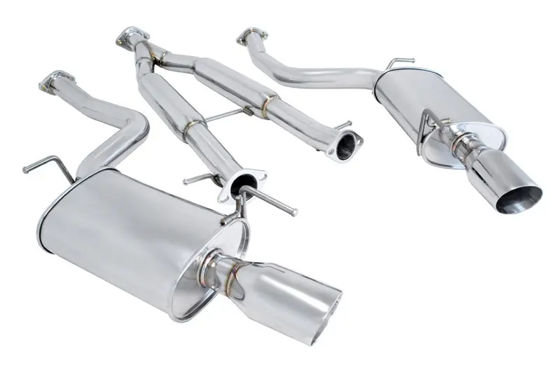 Megan Racing Infiniti 09+ G37 G37x Ss Rolled Tips Cat Back Exhaust 1