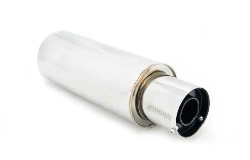 Megan Racing M-N1 Universal Muffler 4" Tip 2.5" Inlet Mr-Mu-N1 1