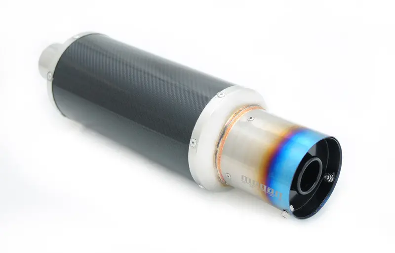 Megan Racing M-Spec Ii Universal Carbon Fiber Muffler Mr-Mu-Mspecii 1
