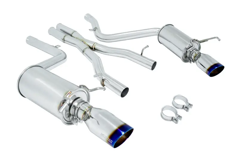 Megan Racing Mercedes C300/C350 V6 4Dr 08-14 Burnt Tip Catback Exhaust 1