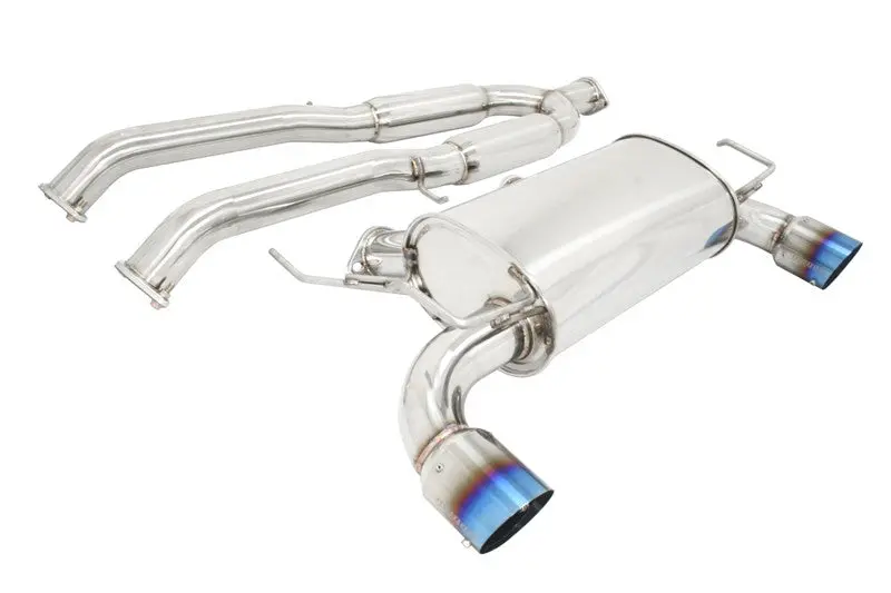 Megan Racing Nissan 370Z 2009+ Blue Tip Eo-R5 Catback Exhaust N7z09 1