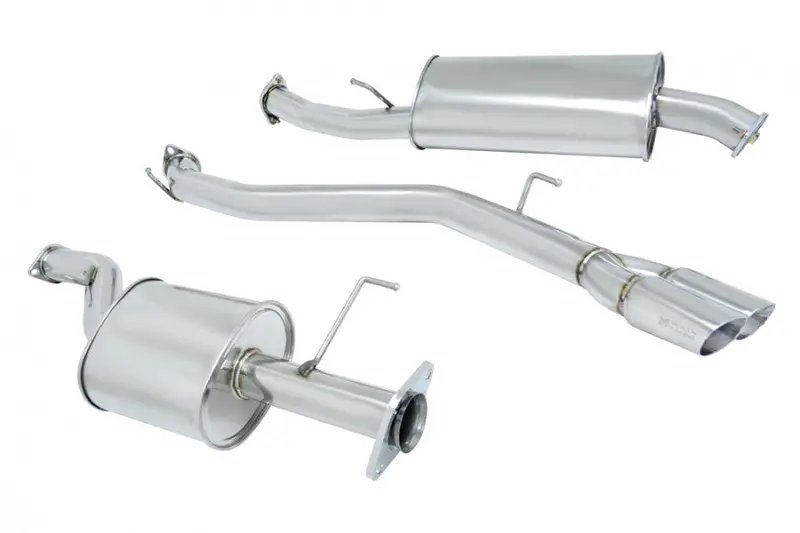 Megan Racing Nissan Quest 2011+ Stainless Roll Tips Catback Exhaust 1