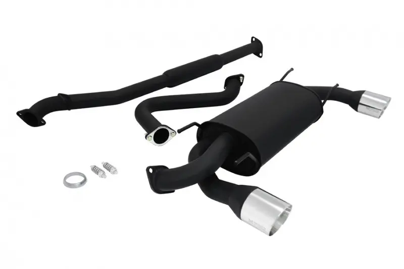 Megan Racing Scion Frs Subaru Brz 13+ Black Series Roll Tip Catback 1