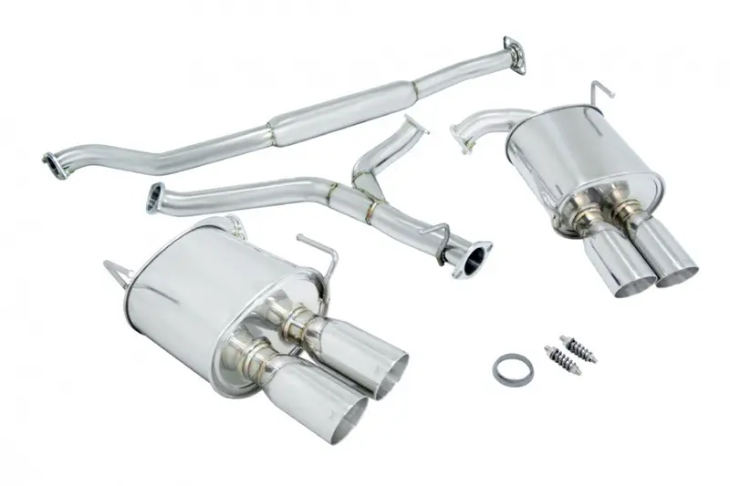 Megan Racing Subaru Wrx 11-14 4Dr Stainless Roll Tips Catback Exhaust 1