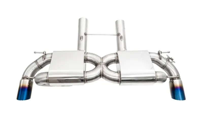 Megan Racing Toyota Supra 20+ Oe Type Dual Exit Burnt Tips Exhaust - Mr-Cbs-Ts20-Oe-R-Bt+M 1