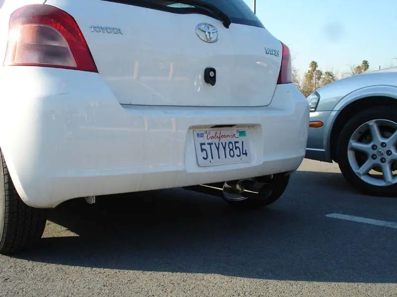 Megan Racing Toyota Yaris 3Dr 06-11 Axleback Exhaust Mr-Abe-Ty07 2