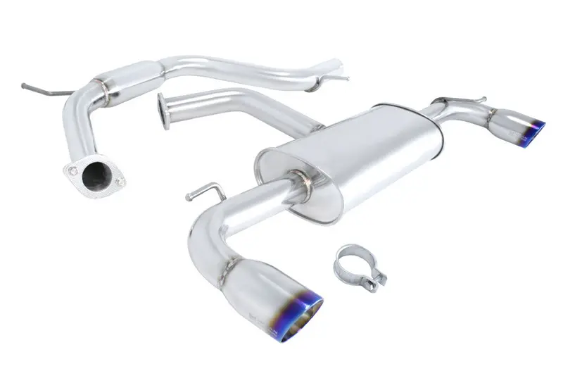 Megan Racing Vw Golf Gti (Mk6) 2010-13 Cat-Back System W/ Burnt Tips 1