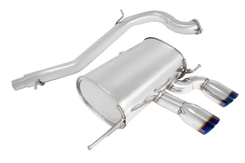 Megan Racing Vw Golf R 2.0 Turbo 12-14 Burnt Roll Tips Catback Exhaust 1