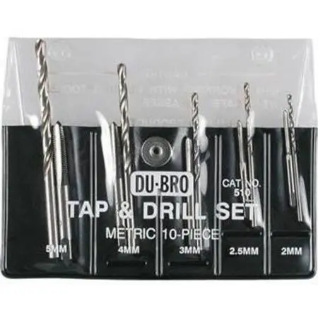 Metric Tap & Drill Set 10 Pcs 1