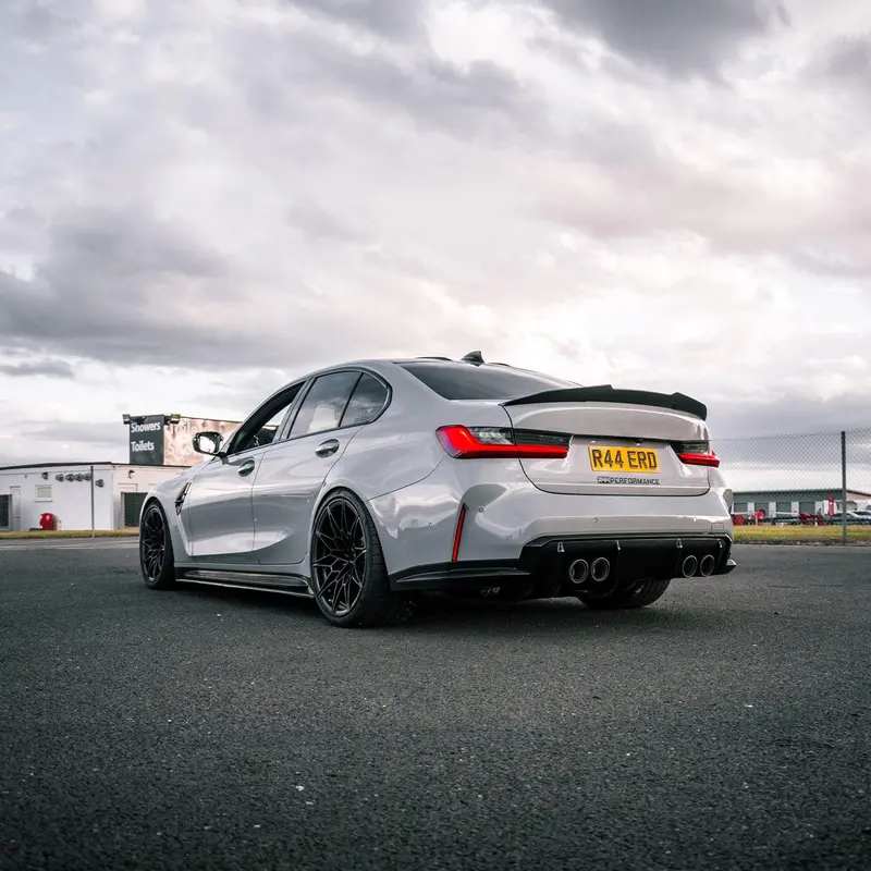 Mhc+ Ducktail-Style Carbon Heckspoilerlippe Passend Für Bmw M3 G80 1