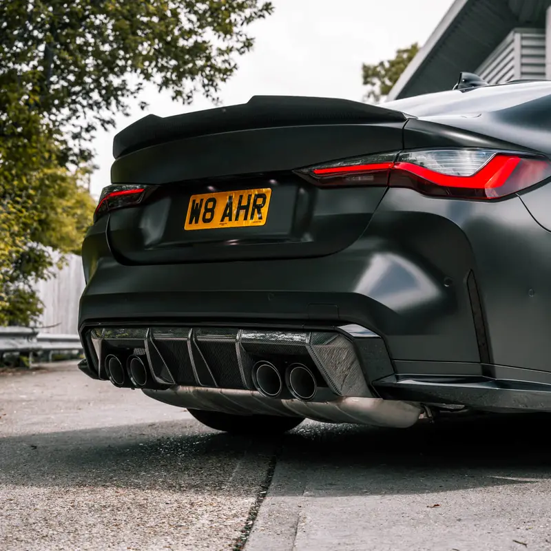 Mhc+ Ducktail-Style Carbon Heckspoilerlippe Passend Für Bmw M4 G82 1