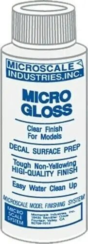 Micro Gloss Microscale Decal Clear Finish Solution 1 Oz Bottle 1
