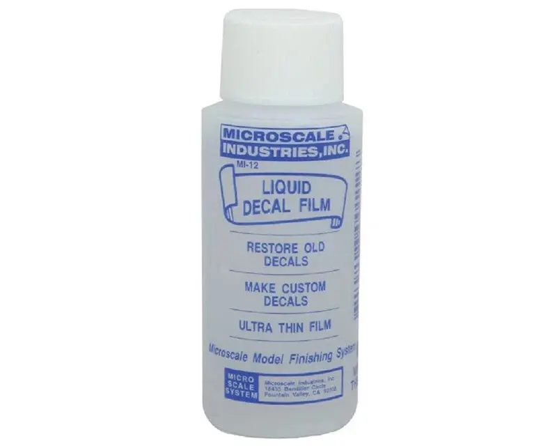 Microscale Industries Mi-12 Micro Liquid Decal Film (1Oz) Modeling 1