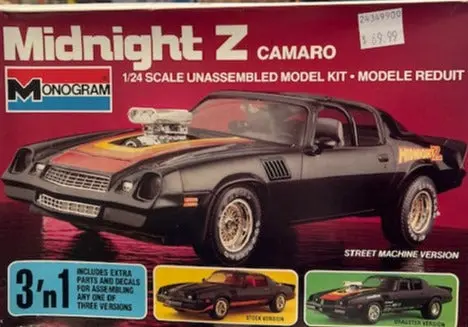 Midnight Z Camaro - 1/24 Scale 1