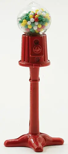 Miniature Standing Gumball Machine 1