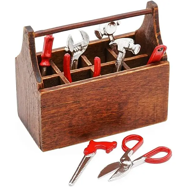 Miniature Tool Box With Tools 1