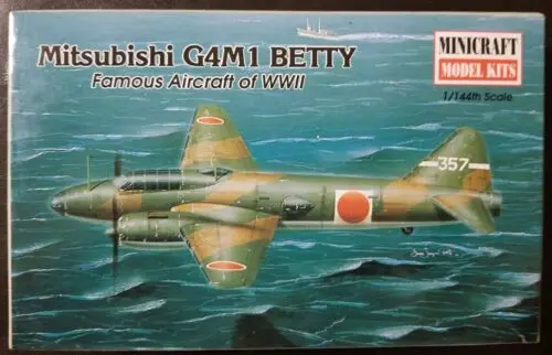 Mitsubishi G4m1 Betty- 1/144 Scale 1