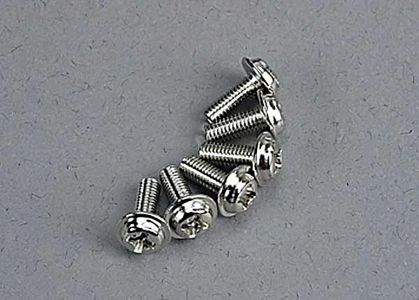 Motor Screws (3X8mm Washerhead Machine) (6) 1