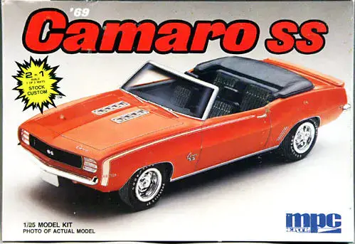 Mpc 1969 Chevy Camaro Ss 396 Convertible 1