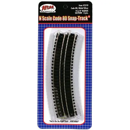 N Scale 80 Snap Track 1