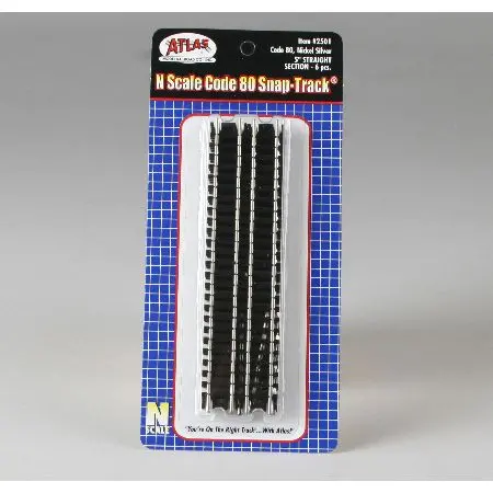 N Scale Code 80 Snap Track 1