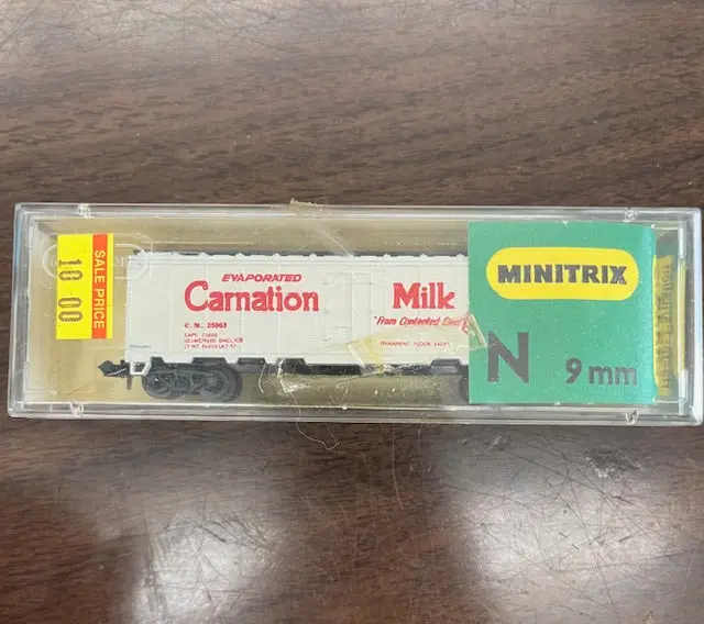 N Scale- Evaporated Carnation Milk (Reefer Carnation) 1