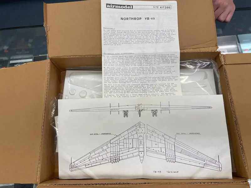 Northrop Yb-49 - 1:72 1