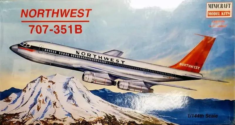 Northwest 707-351B- 1/144 Scale 1