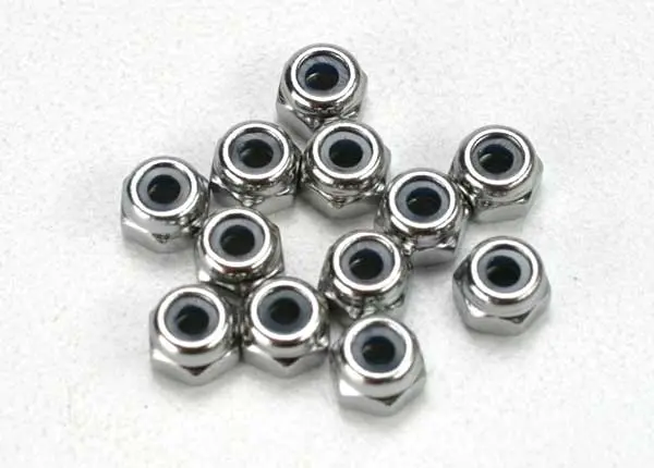 Nut 2.5Mm Nylon Locking (12) 1