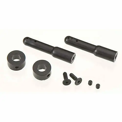 Nylon Body Post Black 1.5In 2Pcs 1