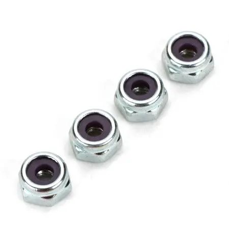 Nylon Insert Lock Nuts 6  Size 4-40 1