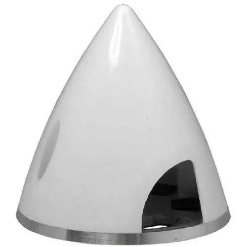 Nylon Spinner W/Alum. Backplate White 1