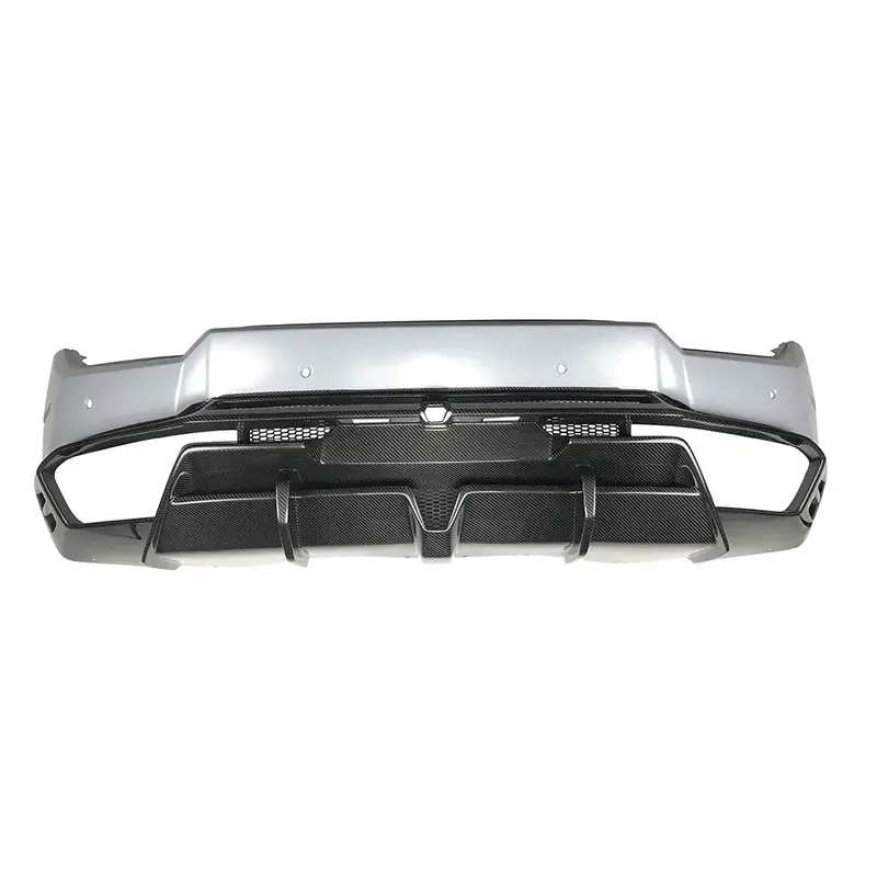 Oe Style Halb Carbon Heckschürze Passend Für Lamborghini Huracan Lp610 1