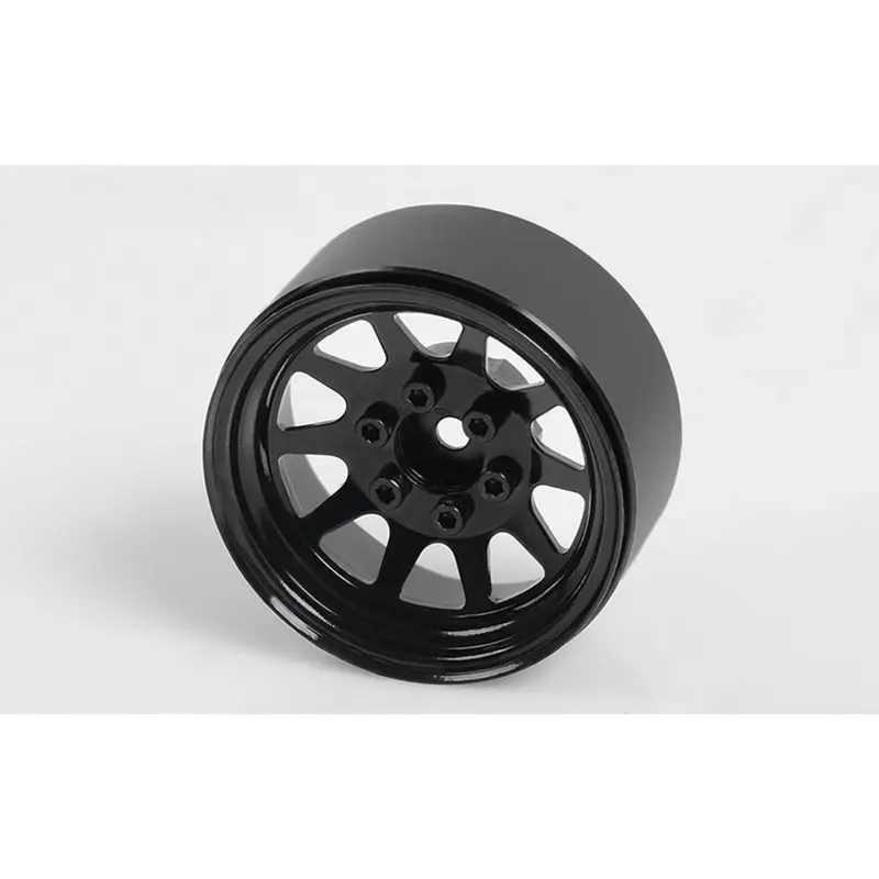 Oem Stamped Steel 1.9 Beadlock Wheels, Black (4) 1