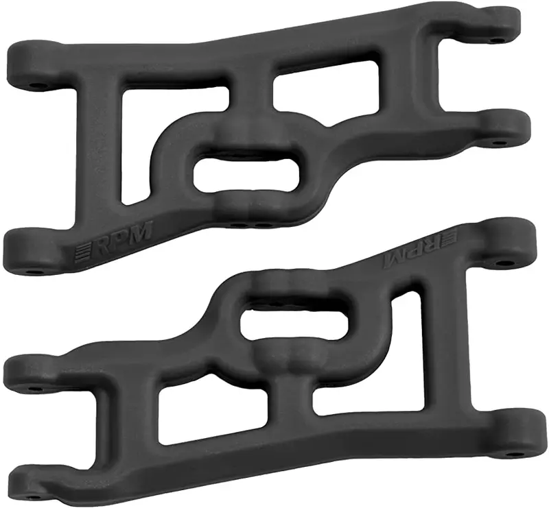 Offset-Compensating Front A-Arms - Black 1