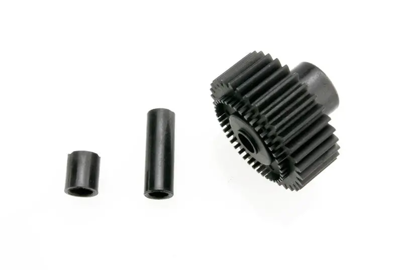 Output Gear, 33-Tooth (1)/ Spacers (2) 1