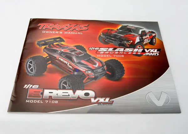 Owner's Manual 1/16 E-Revo Vxl/Slash Vxl 1