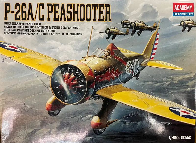 P-26A/C Peashooter - 1/48Th Scale 1