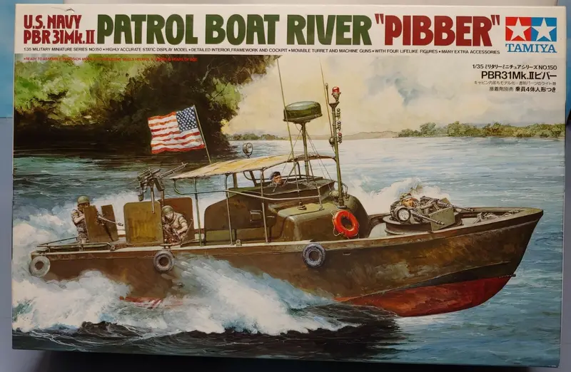 Patrol Boat River Pibber 1/35 Military Min. 1