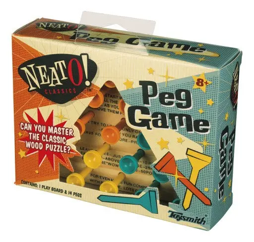 Peg Game Wood Puzzle 1