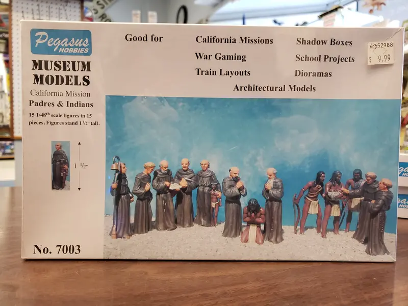 Pegasus California Mission Padres & Indians 1/48 1
