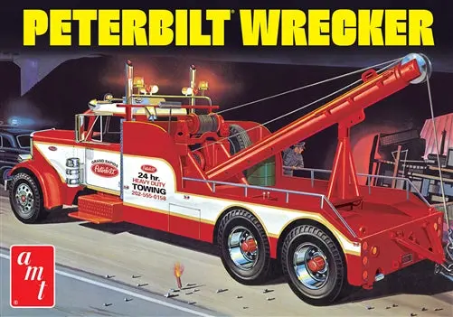 Peterbilt Wrecker Model Kit 1