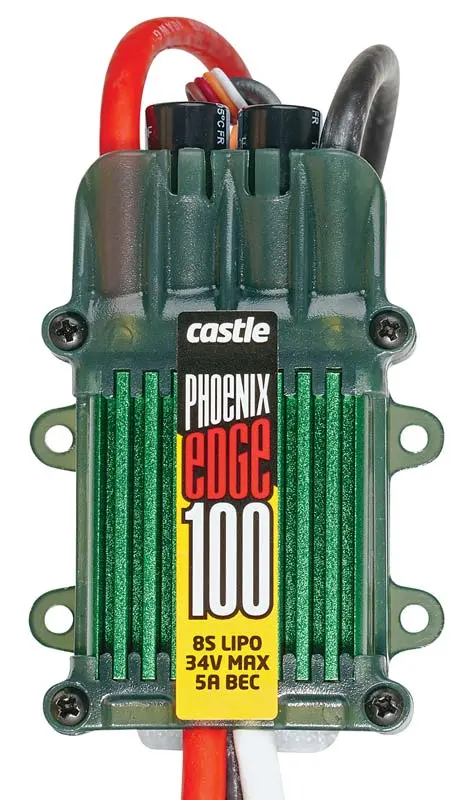 Phoenix Edge 100 Amp Esc, 8S / 33.6V With 5 Amp Bec 1