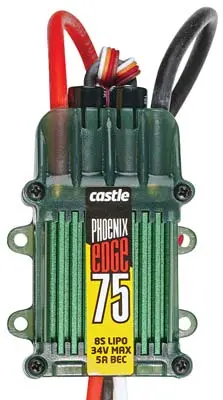 Phoenix Edge 75 34V 75A Esc W/5A Bec Brushless Speed Control 1